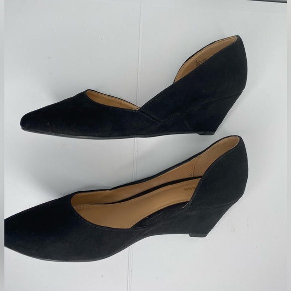 Express 6 Women's Classic Black Wedges - Picture 8 of 8